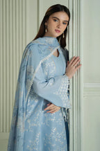 RT1306-Cross Stitch - 3PC Lawn Embroidered Suit