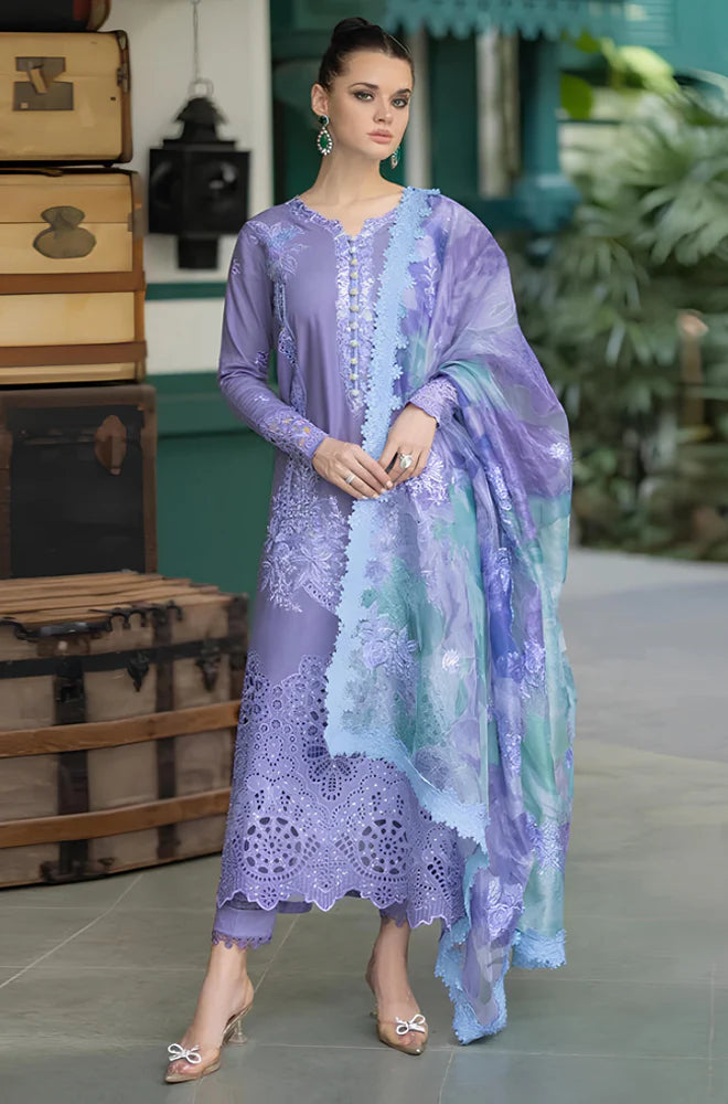 RT903 - Mushaq - 3PC Chickan Kari Embroidered Lawn Suit