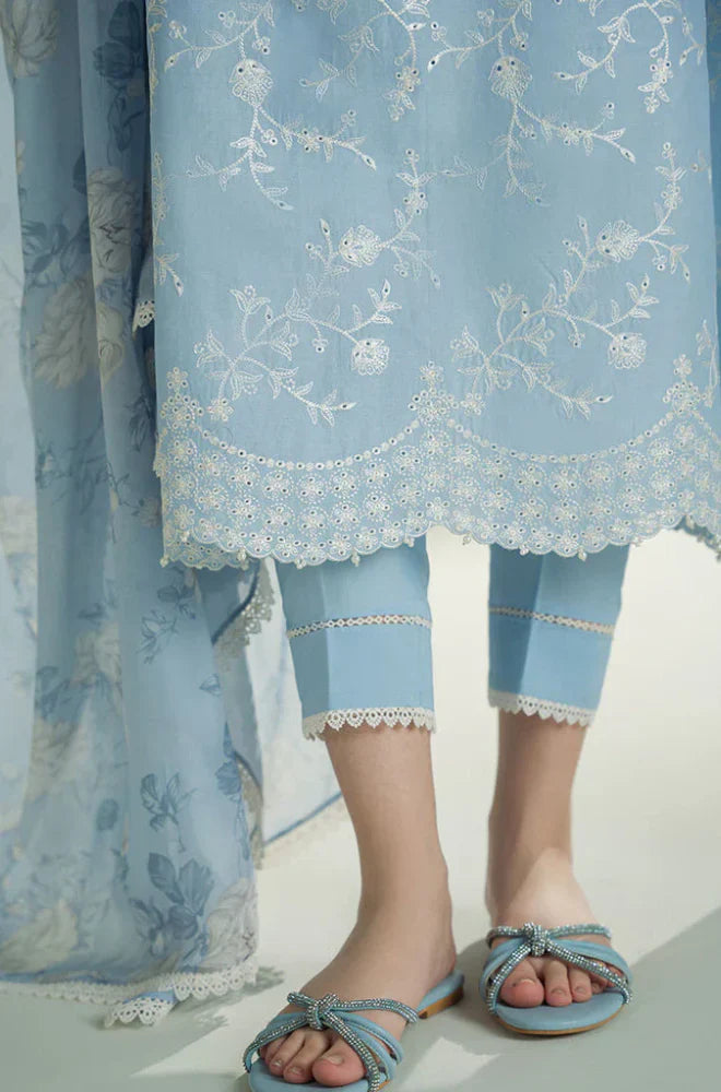 RT1306-Cross Stitch - 3PC Lawn Embroidered Suit