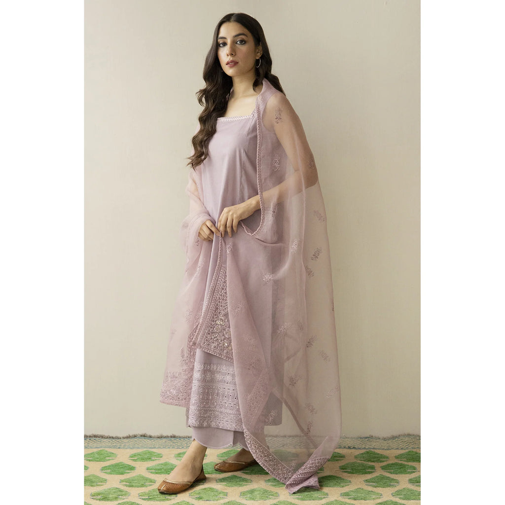 RT1341- Summer 3PC Lawn Embroidered Suit