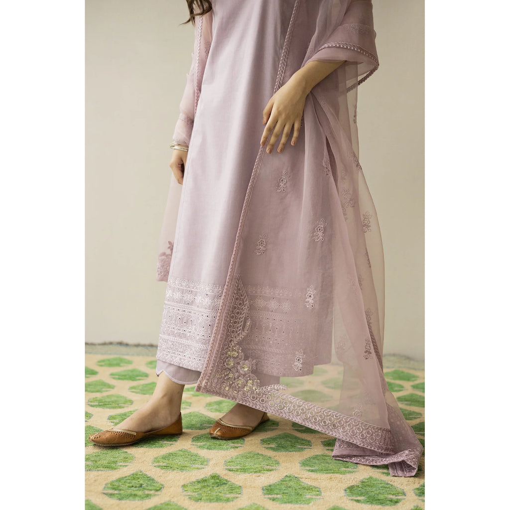 RT1341- Summer 3PC Lawn Embroidered Suit
