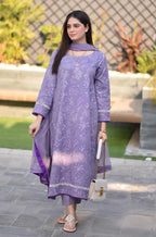 RT931 - Breeze 3PC Lawn Embroidered Suit