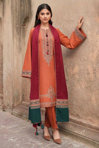 RT1241-Jazmin - Winter 3PC Dhanak Embroidered Suit