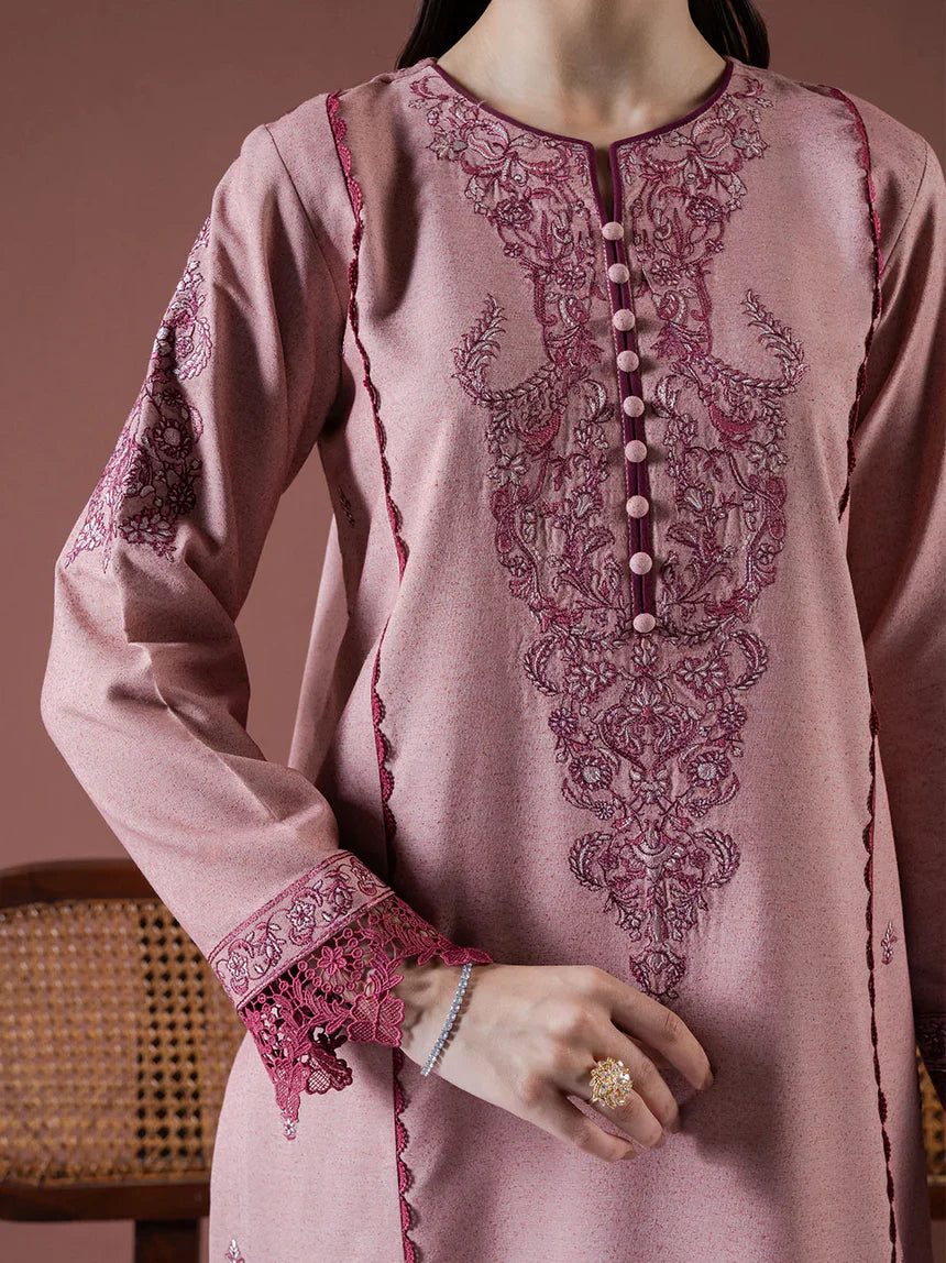 RT1251-Asim Jofa - Winter 3PC Dhanak Embroidered Suit