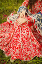 RT1332-Aneelas - Summer 3PC Lawn Digital Print Dress