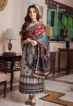RT1331-Asim Jofa - Summer 3PC Lawn Digital Print Dress