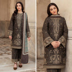 RT915 - Boraque 3 Piece Embroidered Lawn Suit