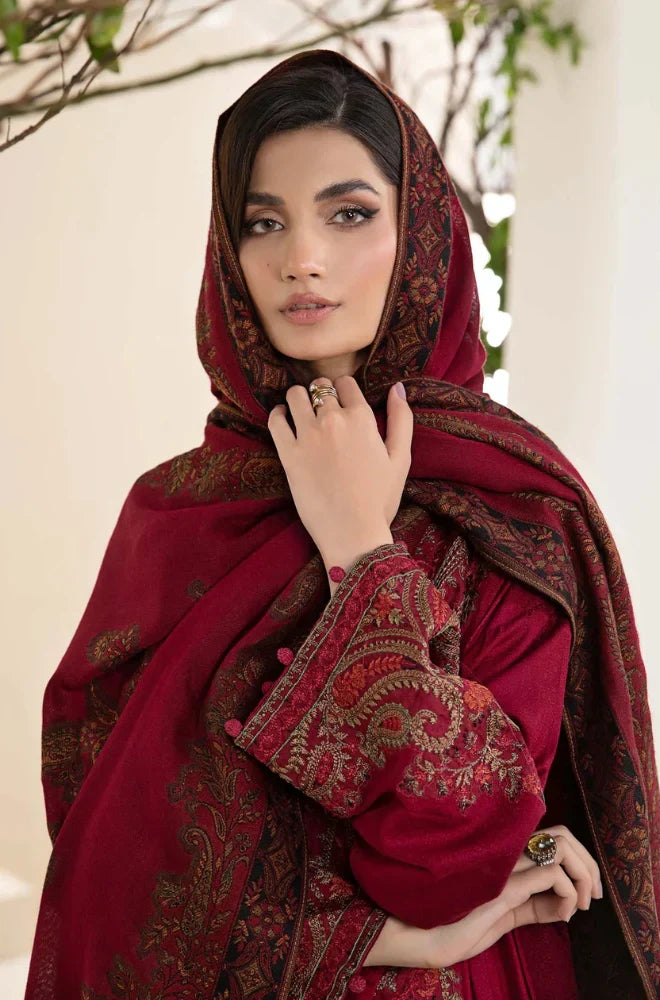 RT909 -Maria B Summer 3PC Lawn Embroidered Suit