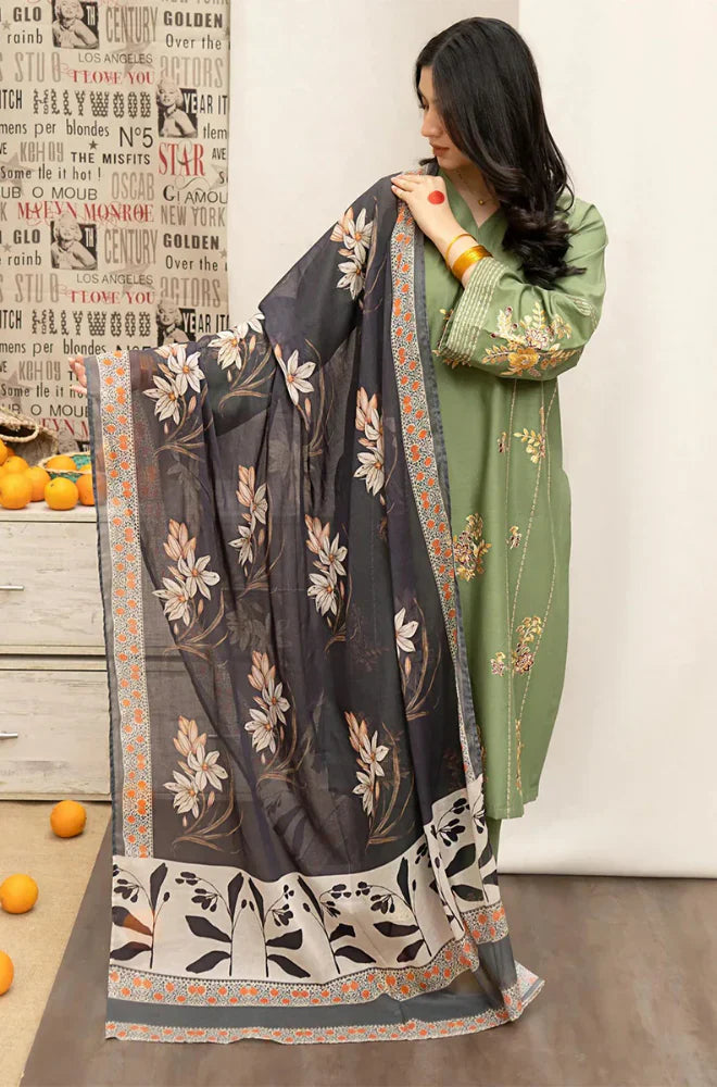 RT907 - Urge Summer 3PC Lawn Embroidered Suit