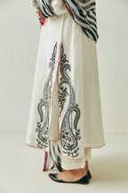 Zara Shah Jahan Lawn Embroidered 3 pc dress With Organza Printed Dupata-RT533