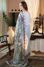 RT946- Qalamkar - 3PC Lawn ChickenKari Embroidered Suit
