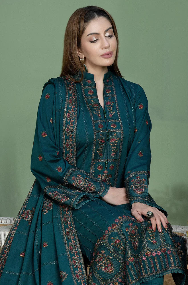 RT1220-Mohagni - Winter 3PC Dhanak Embroidered Suit
