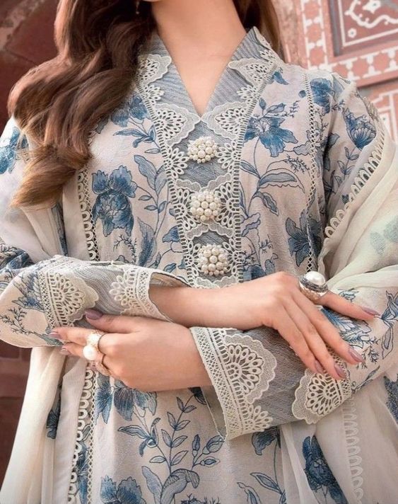 bareeze dress design Pakistan Day Sale is live now! Enjoy amazing discounts on your favourite designs for a very limited time. Visit stores nationwide today or shop at bareeze.com SKU:BNL2946-Sea-Green #bareeze #bareezesale #unstitched
