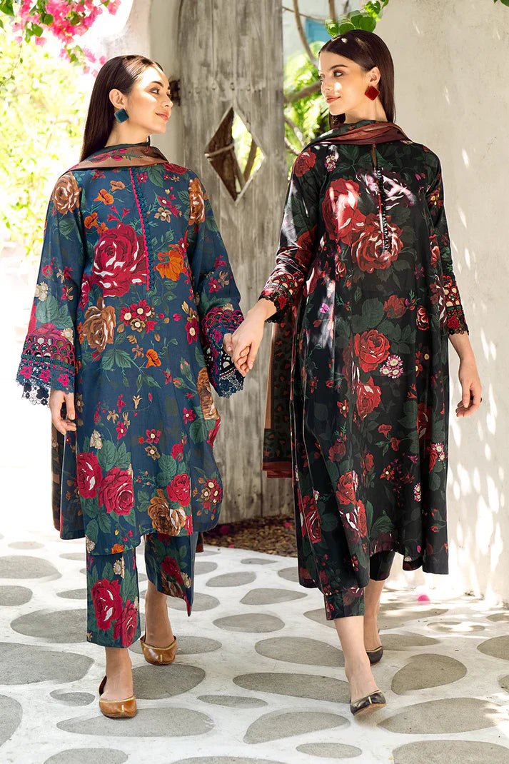 RT1120-WINTER Karandi 3PC Printed Digital Printed Karandi Dupatta