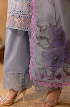 RT1325- Saira Rizwan 3PC Lawn Chickenkari Embroidered Suit