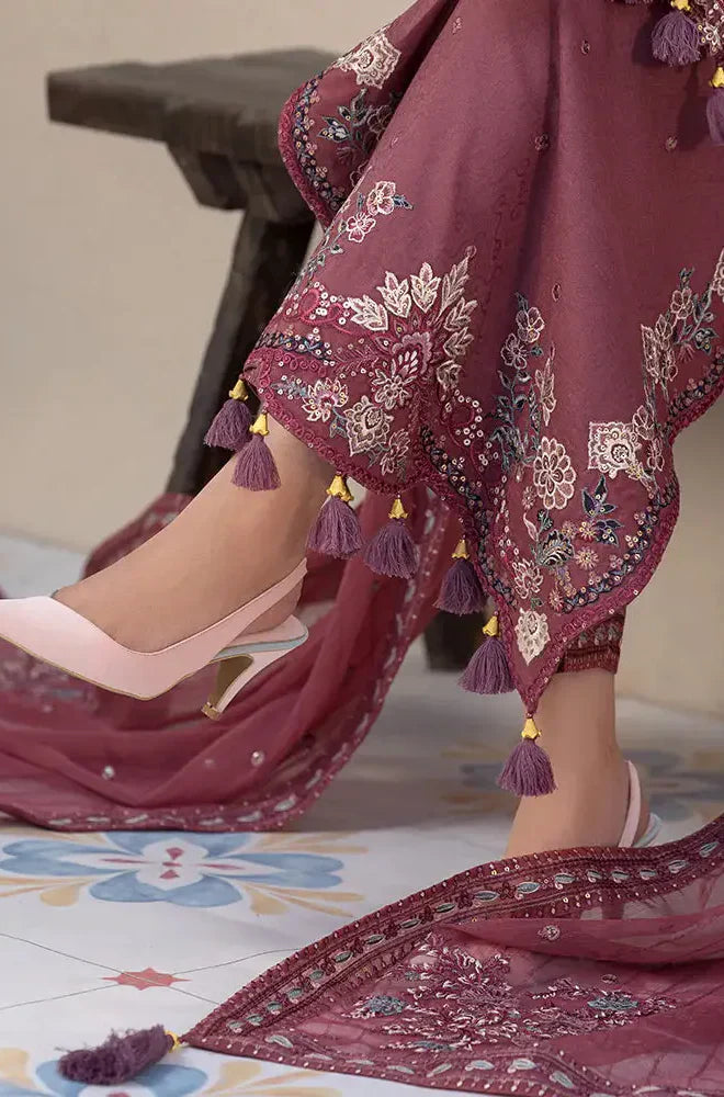 RT1303-ALLYS - Summer 3PC Lawn Embroidered Suit