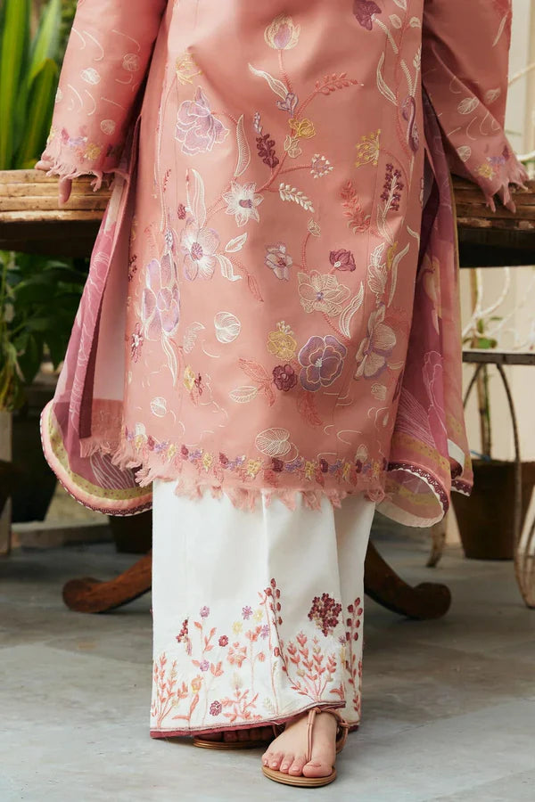 RT902 - Coco By ZaraShahjahan Summer 3PC Lawn Embroidered Suit