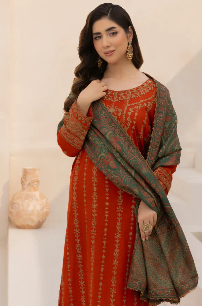 RT1237-Mohagni - Winter 3PC Dhanak Embroidered Suit