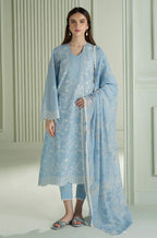 RT1306-Cross Stitch - 3PC Lawn Embroidered Suit