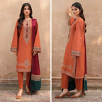RT914 - Jazmin 3 Piece Embroidered Lawn Suit