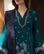 RT1224-Sobia Nazir - Winter 3PC Dhanak Embroidered Suit