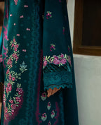 RT1224-Sobia Nazir - Winter 3PC Dhanak Embroidered Suit