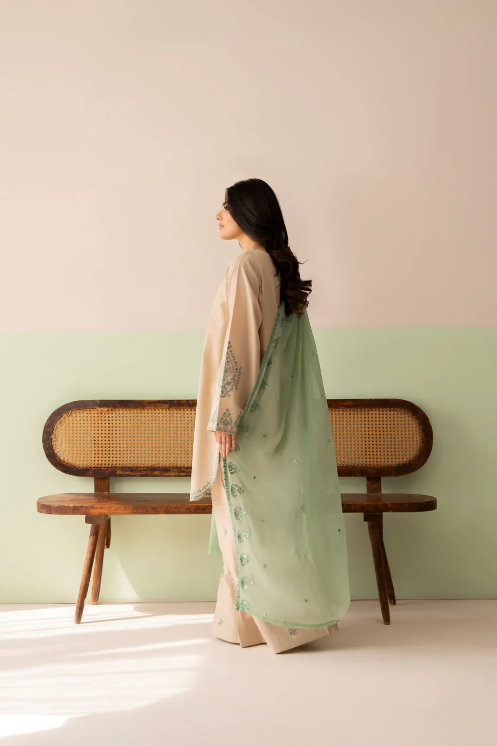RT1347-Limelight - Summer-3PC Lawn Embroidered Suit