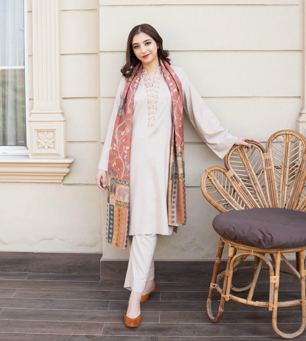 RT1243-Asling - Winter 3PC Dhanak Embroidered Suit