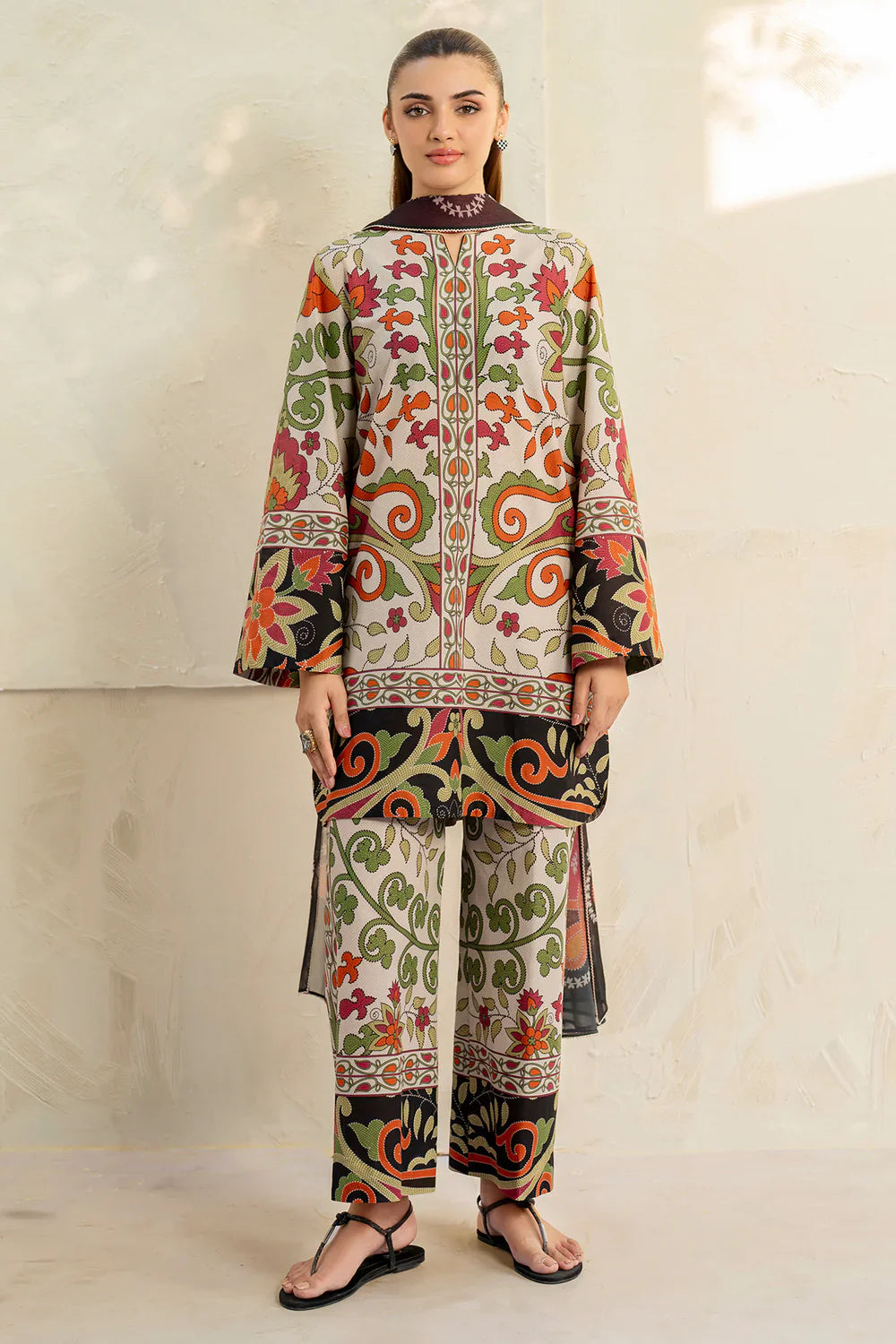 RT1337-Jazmin - Summer 3PC Lawn Digital Print Dress