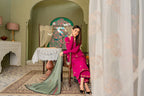 RT1039-WINTER 3PC Dhanak suit with Embroidered Shawll