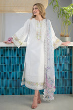 RT910- JAZMIN SUMMER 3PC LAWN EMBROIDERED