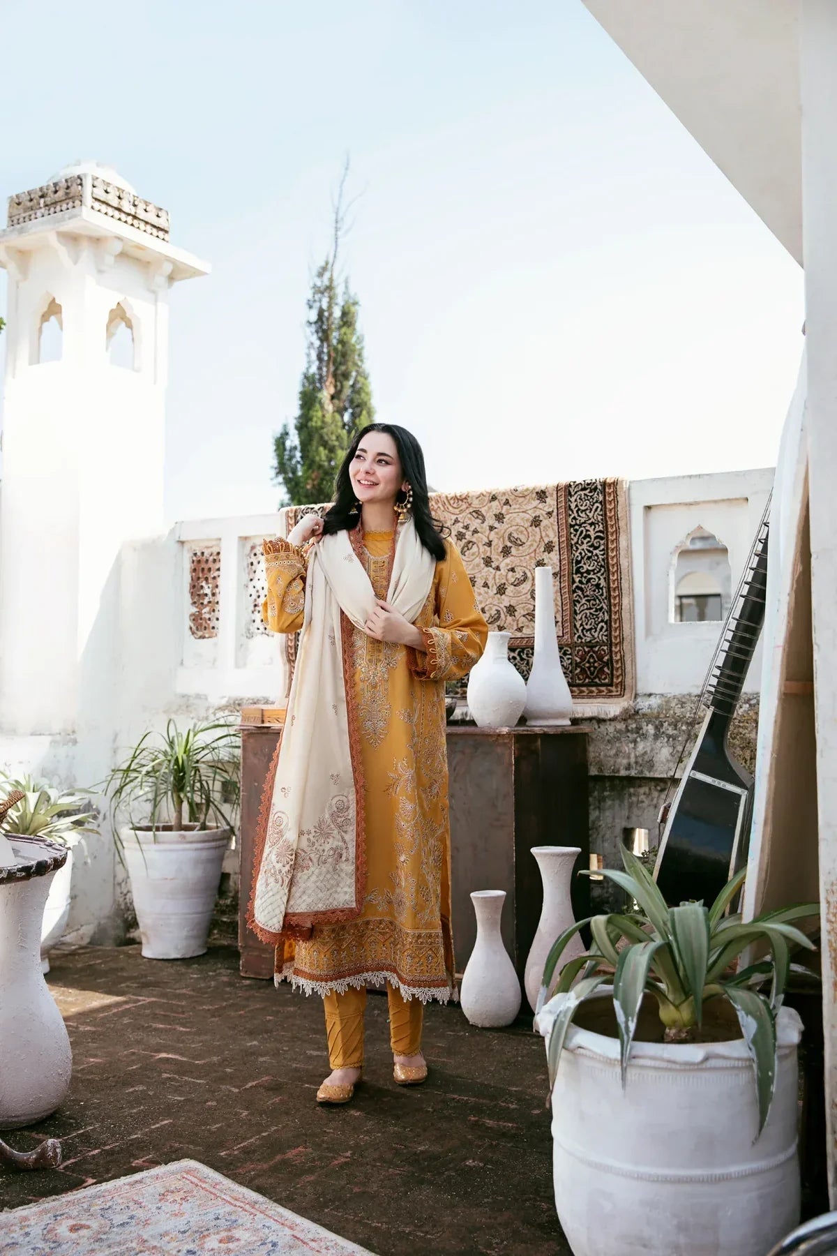 RT1226-Florent - Winter 3PC Dhanak Embroidered Suit