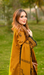 RT1290-Libass - Winter 3PC Dhanak Embroidered Suit