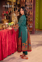RT1269-Asim Jofa - Winter 3PC Karandi Digital Print Dress