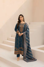 RT1223-Mohagni - Winter 3PC Dhanak Embroidered Suit