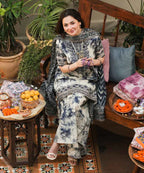 RT949 - Faiza Saqlain 3PC Lawn Printed Suit
