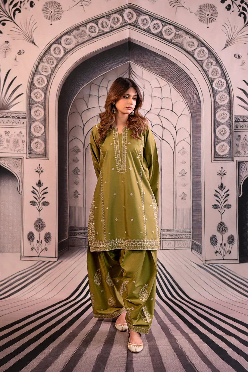 RT1242-Urge - Winter 3PC Dhanak Embroidered Suit