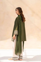 RT1345-Sapphire - Summer 3PC Lawn Embroidered Suit