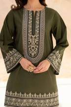 RT1345-Sapphire - Summer 3PC Lawn Embroidered Suit