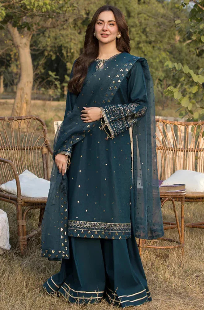 RT1314-Allys - Summer 3PC Lawn Embroidered with Sequence work Suit