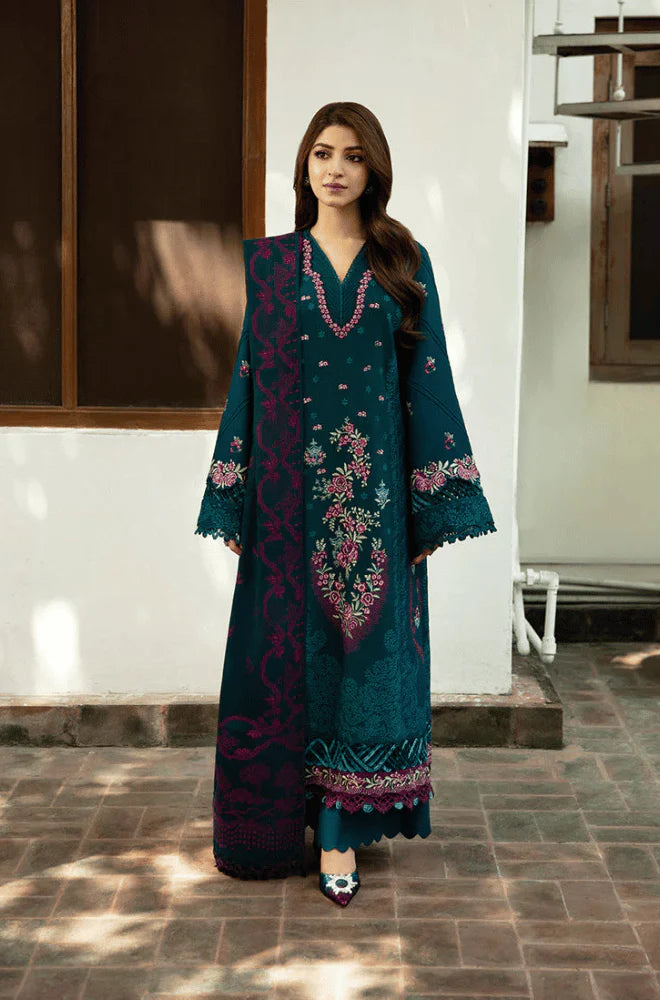 RT1224-Sobia Nazir - Winter 3PC Dhanak Embroidered Suit