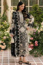 RT1329-BIN ILYAS - Summer 3PC Lawn Chikankri Embroidered Suit