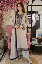 RT1322-Libaas - Summer 3PC Lawn Embroidered Suit