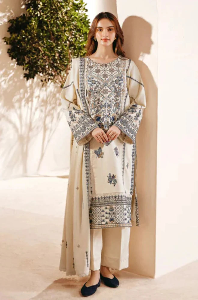 RT1244-Florent - Winter 3PC Dhanak Embroidered Suit