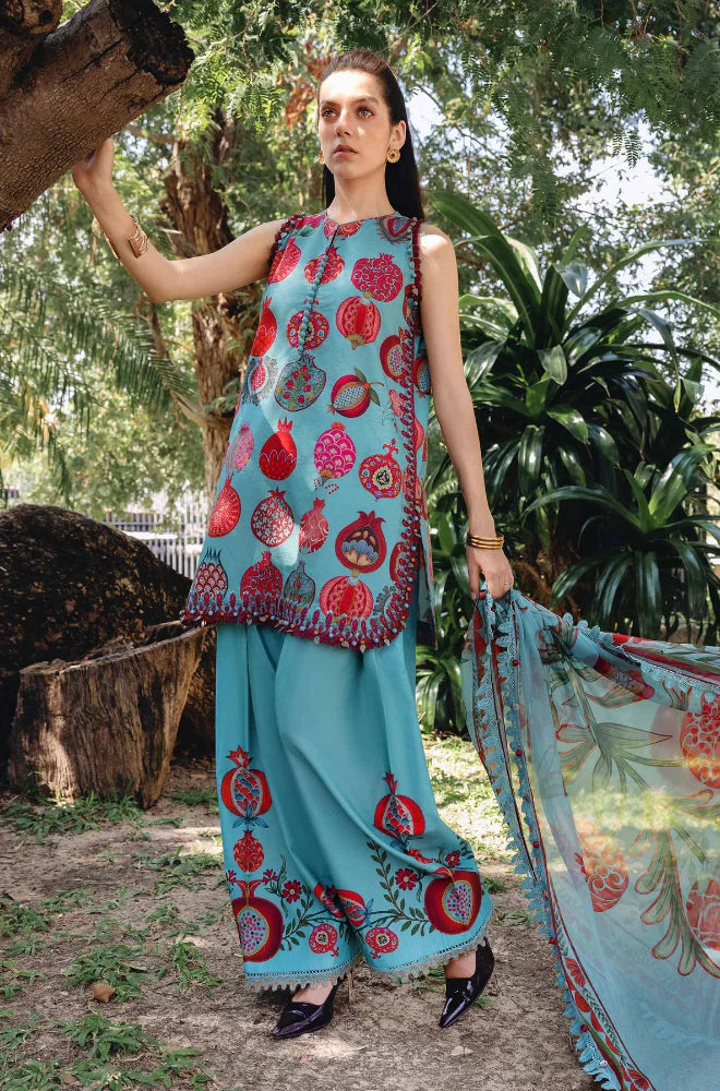 RT1339-Maria B - Summer 3PC Lawn Digital Print Dress