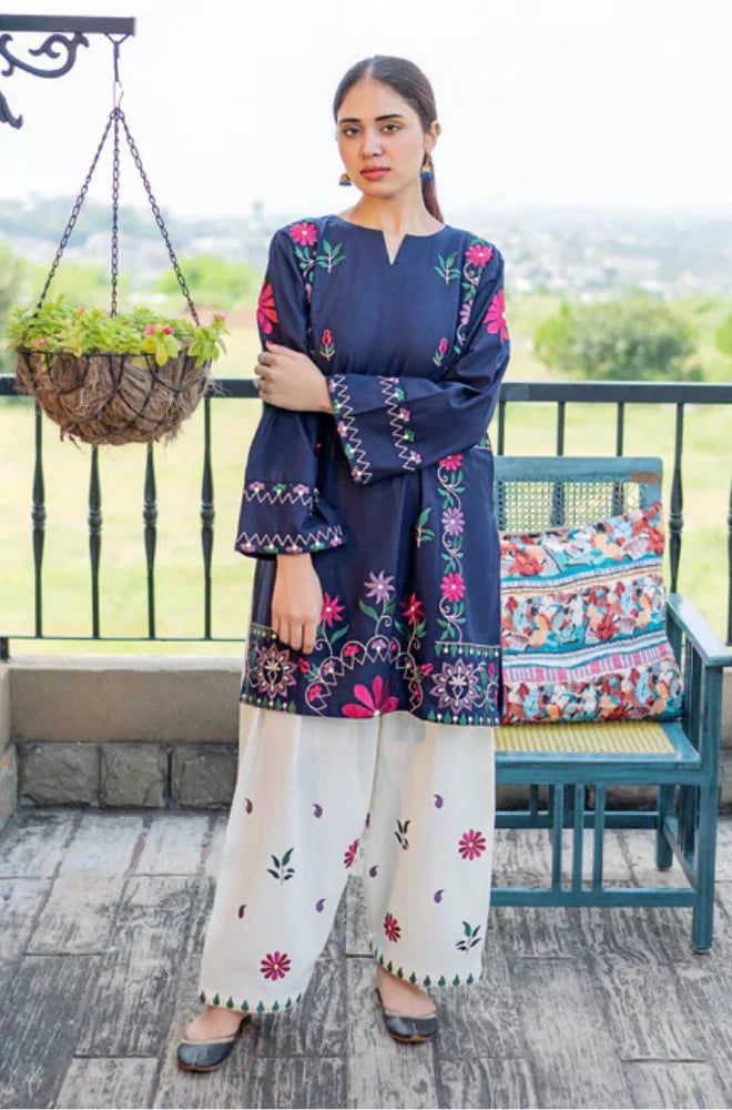 RT1344-URGE - 2PC Lawn Embroidered Suit