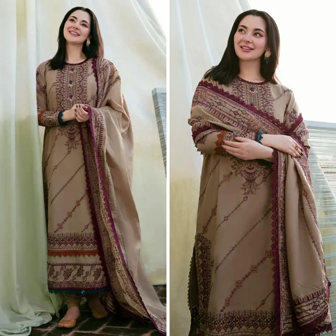 RT1228-Florent - Winter 3PC Dhanak Embroidered Suit