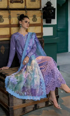 RT903 - Mushaq - 3PC Chickan Kari Embroidered Lawn Suit