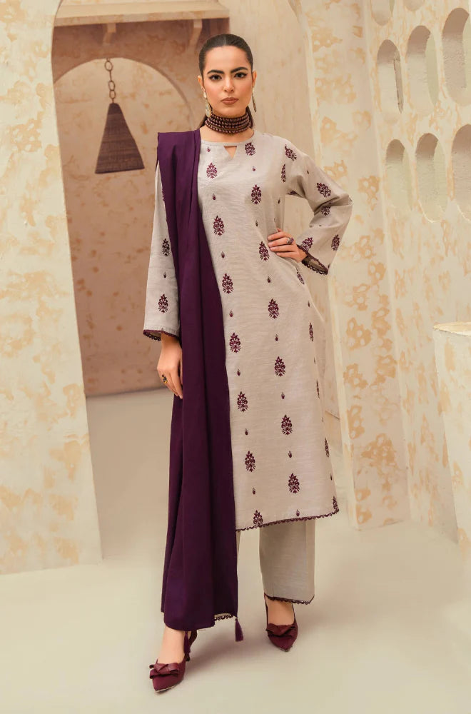 RT1245-Jazmin -winter 3pc Embroidered Suit