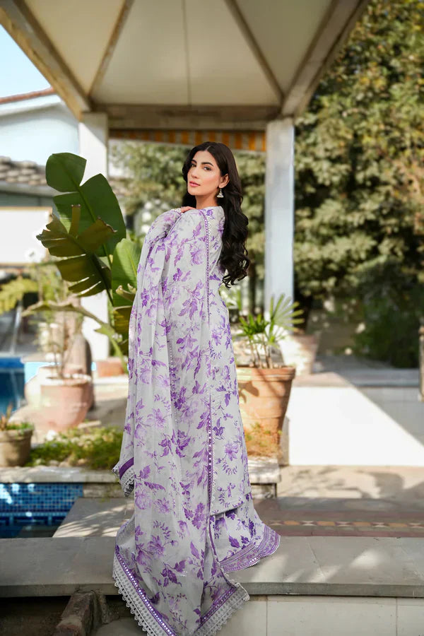 RT1334-Aneelas - Summer 3PC Lawn Digital Print Dress